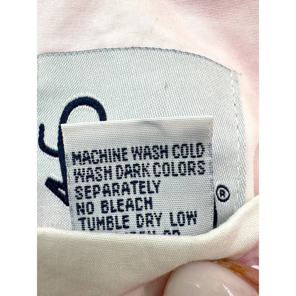 Lilly Pulitzer Vtg Women's Pink Palm Print Sleeveless Shift Dress Size 12 - Picture 4 of 5